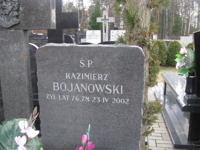Kazimierz Bojanowski 1926 Młochów - Grobonet - Wyszukiwarka osób pochowanych
