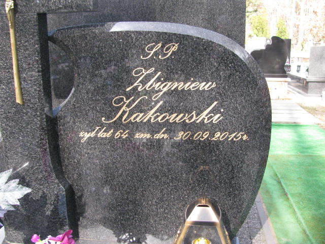 Zbigniew Stanisław Kakowski 1951 Młochów - Grobonet - Wyszukiwarka osób pochowanych