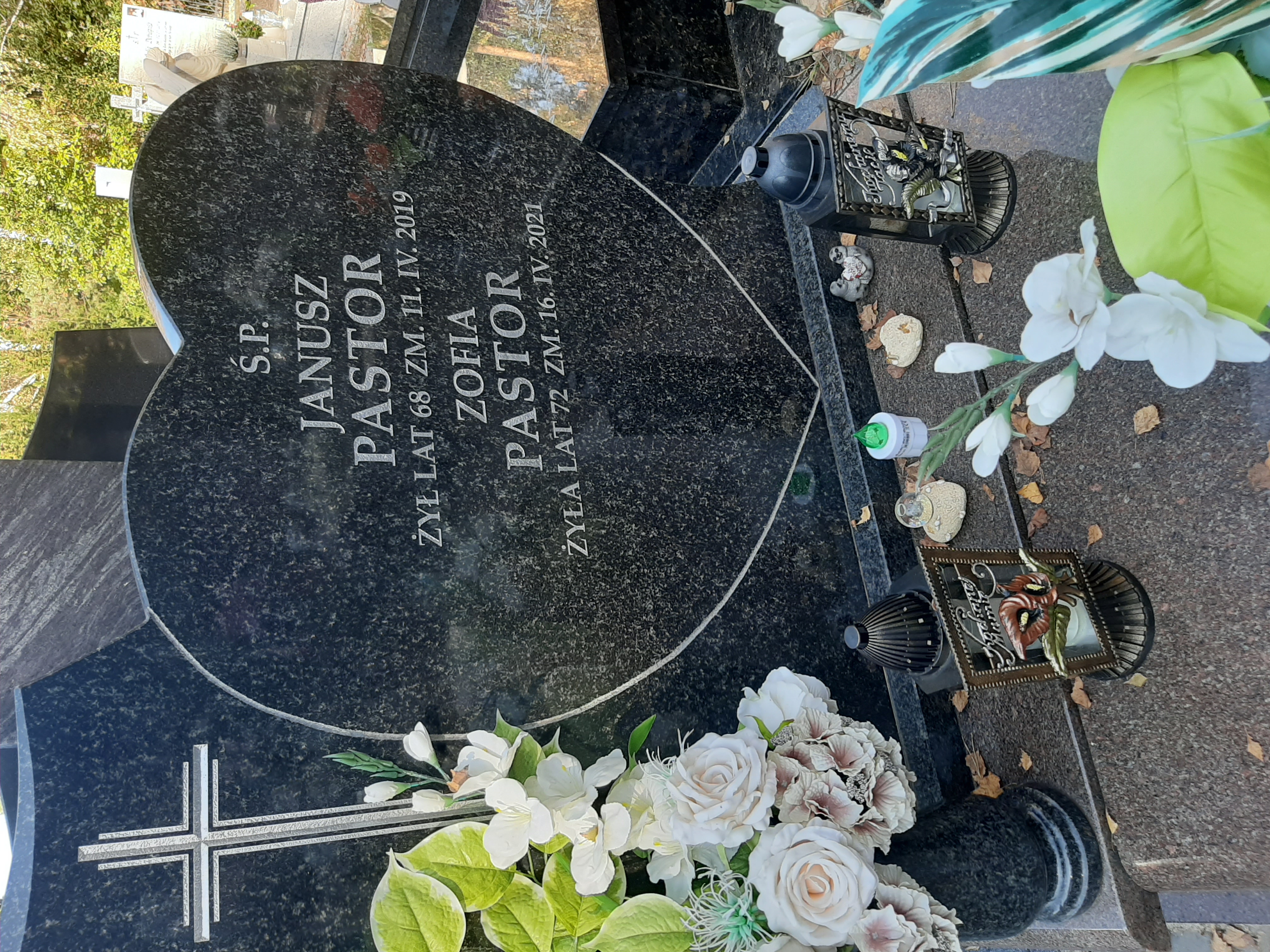 Grób Janusz Pastor 